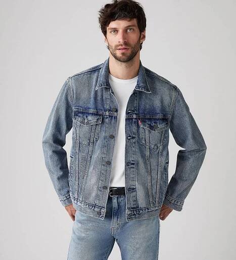 Levi's Jeansová bunda Trucker 72334-0574 modrá od 3 399 Kč - Heureka.cz
