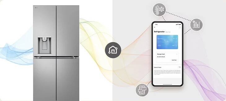 Americká lednice LG GML860PYFE