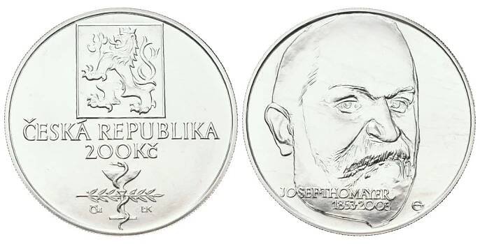 200 Kč 2003 - Josef Thomayer