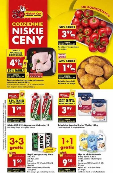 Biedronka Nowa gazetka: Promocje od 21.07.2025 - Odkryj teraz!