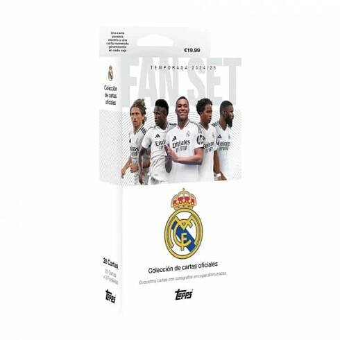 24-25 Topps Real Madrid Fan Set fotbalové karty
