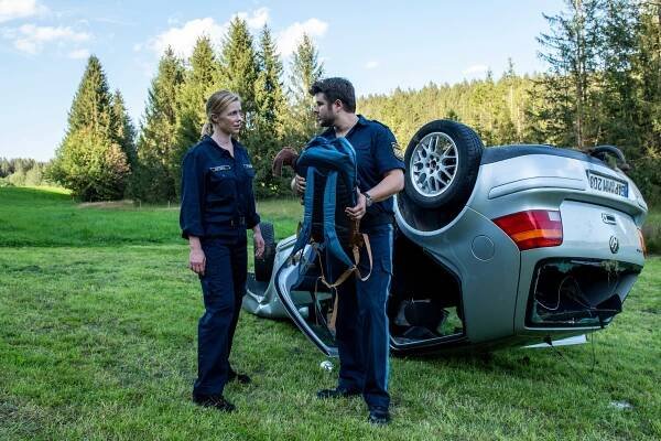 Christine Eixenberger, Sebastian Fritz - Marie fängt Feuer - Brüder - Z filmu