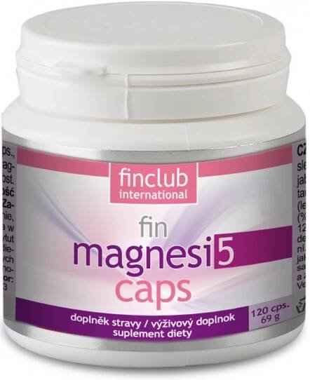 fin Magnesi5caps 120 kapslí