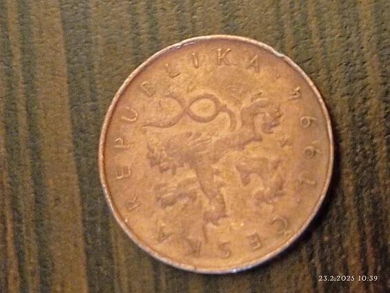 Mince nominální hodnota 10 Kč rok 1994.. - Numismatika