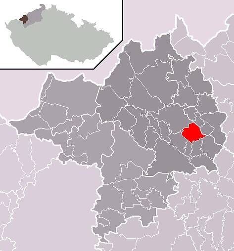 Všehrdy na mapě