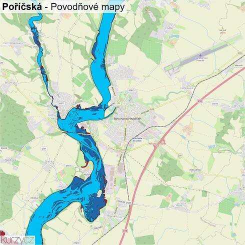 Poříčská - mapy | Kurzy.cz