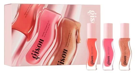 Honey Infused Gloss Hour Edition – Sada olejů na rty, GISOU