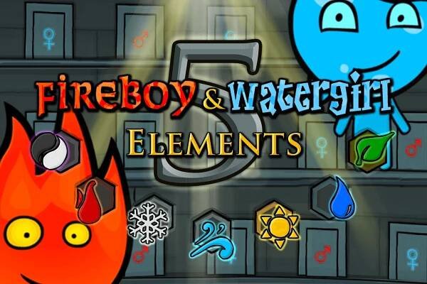 Fireboy & Watergirl 6: Fairy Tales, Online hra zdarma