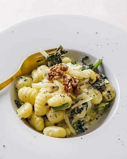 Gnocchi s modrým sýrem