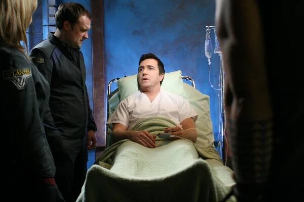 Hvězdná brána: Atlantida - Série 5 - Živná půda - Z filmu - David Hewlett, Paul McGillion