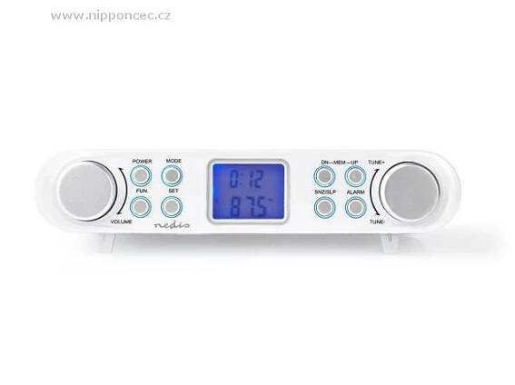 Rádio pod kuchyňskou linku Nedis RDFM4000WT | NIPPON CEC