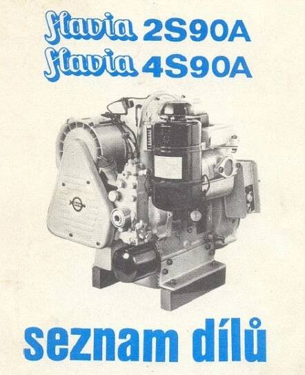 Motor Slavia 2S90A 4S90A - Katalog ND