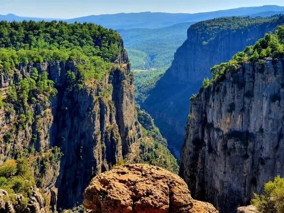 Tazí kanyon a antické město Selge