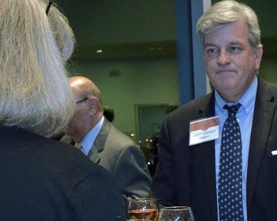 CU Regent John Carson at a Networking Event