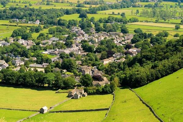 The village of Castleton