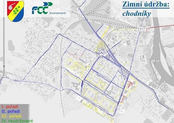 Nařízení města Neratovice č. 2/2019 - zimní údržba komunikací: Neratovice