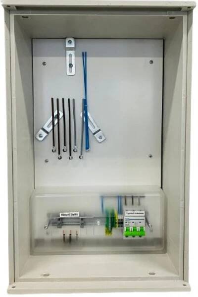 Plastový elektroměrový rozváděč ER 112 NVP7P 40A QM (3f 1S) UNI 1bod. (O3/4)