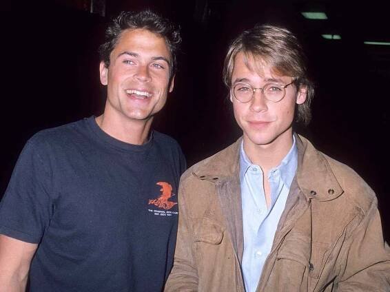Rob Lowe and Chad Lowe at a Pre-Oscar Cocktail Party for the 61st Annual Academy Awards