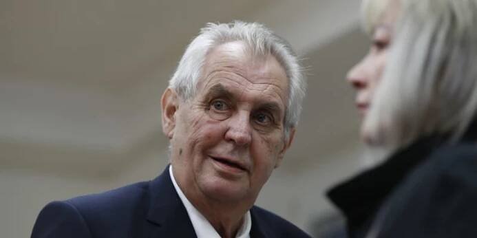 Miloš Zeman s manželkou Ivanou 