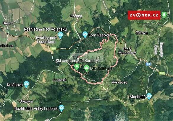 Prodej Pozemek, Vápenice, okres Uherské Hradiště
