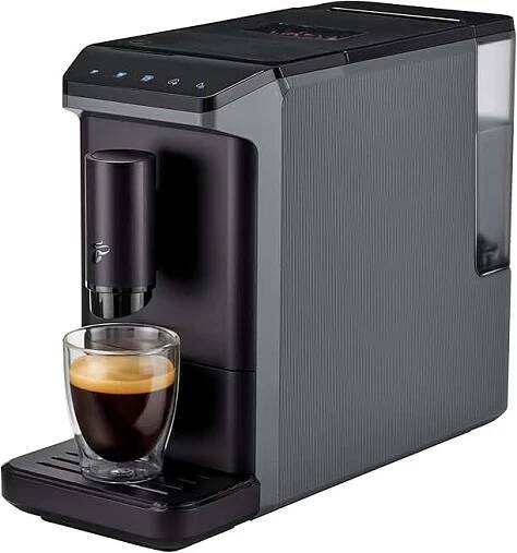 Tchibo Plně automatický kávovar Esperto mini pro Caffè Crema a espresso, šířka pouze 16 cm, malý a kompaktní, vhodný pro k...