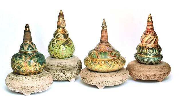  Sygalle Ceramics Pagodas    