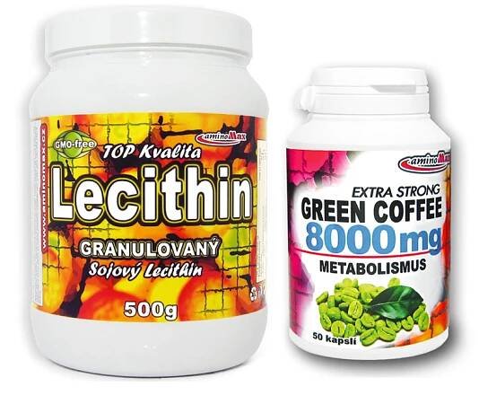 Lecitin + Zelená káva (Green Coffee) akce 490,-