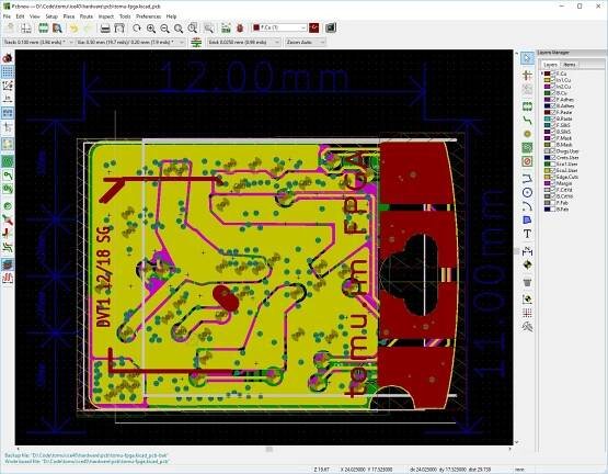 Fomu PCB kicad