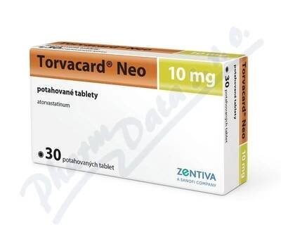 Torvacard Neo 10mg por.tbl.flm. 30x10mg