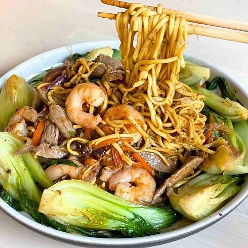 Easy hong kong noodles recipe