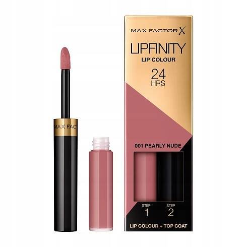Rtěnka Max Factor Lipfinity 001 Pearly Nude
