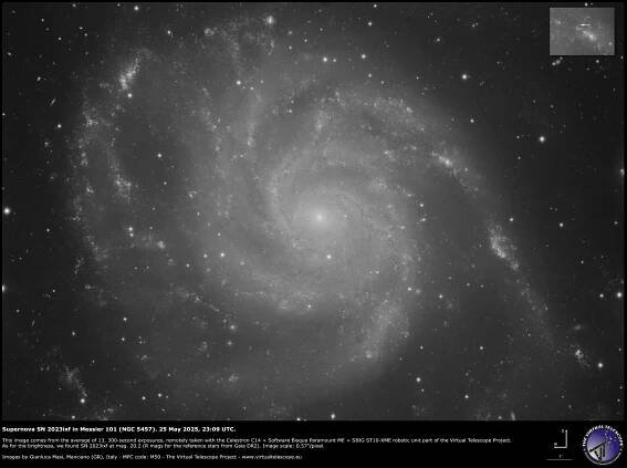 Supernova 2023ixf in M101