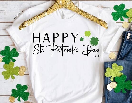 happy st. patrick's day svg