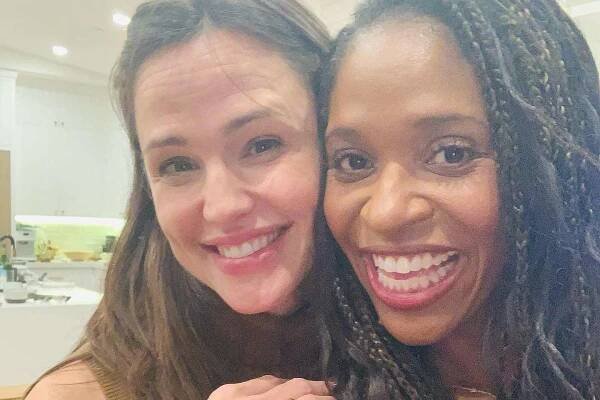 Jennifer Garner and Merrin Dungey