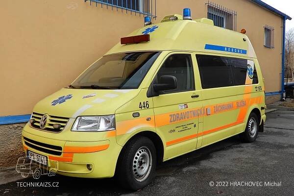 ZZS PK - Rokycany - XX - RZP 446 - VW T5 - TECHNIKAIZS.cz