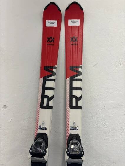 Bazar - Sjezdové lyže Völkl RTM 7.4 red + vázání Marker FDT TP10 - délka 177 cm