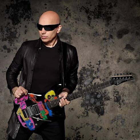 Joe Satriani photo by Larry DiMarzio