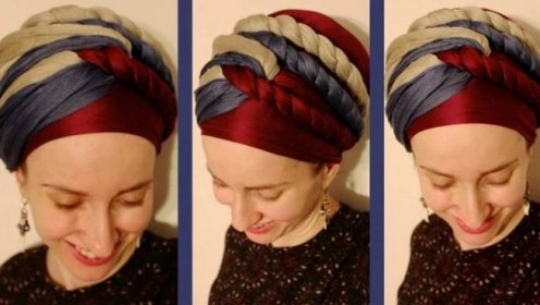 Jak vyrobit turban ze šátku? 46 fotografií Jak si uvázat šátek ve formě turbanu na hlavu vlastníma rukama? Krok za krokem