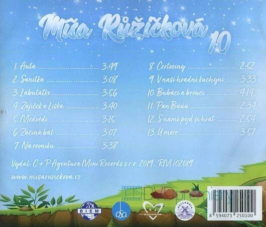 Míša Růžičková - Míša Růžičková 10 (CD) | DVD-PREMIERY.CZ
