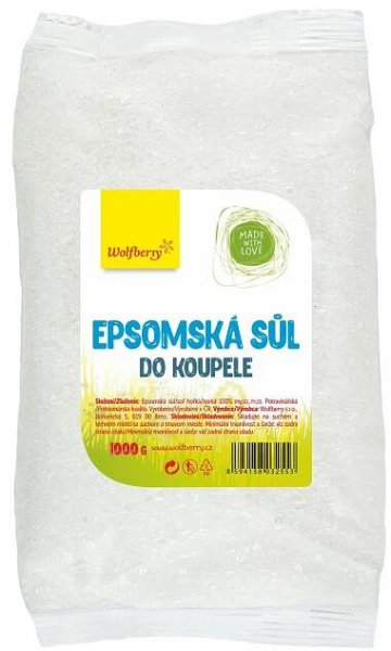 Wolfberry Epsomská sůl do koupele