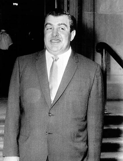 Black and white photo of Anthony Provenzano.