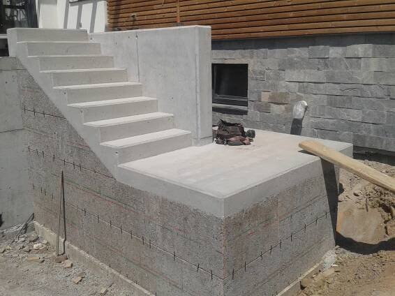 Betonové schodiště | Aktuality