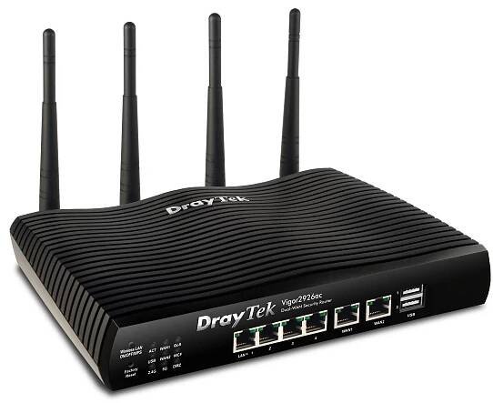 DrayTek Vigor 2926ac Dual-WAN Security-Router