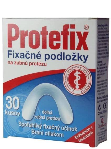 Protefix podložky pod dolní náhradu, 30 ks