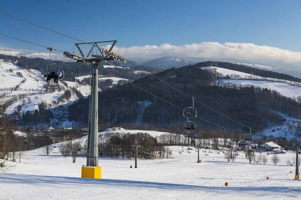 Ski areál Vrchlabí - Kněžický vrch - informace a mapa