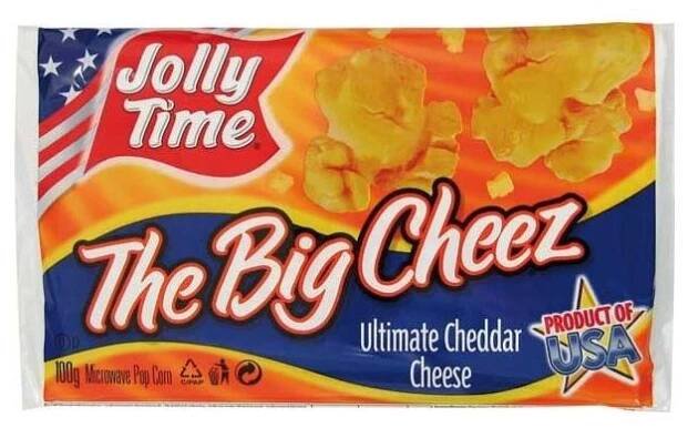 Jolly Time Popcorn The Big Cheez 100 g od 28 Kč