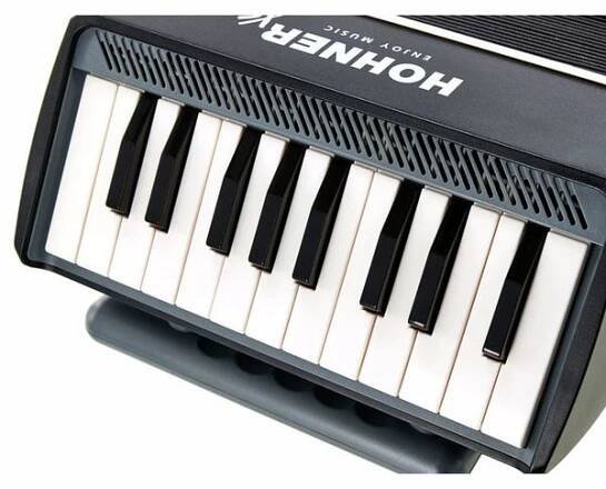 Hohner XS Accordion Piano grey