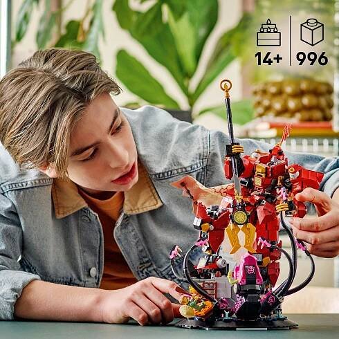 LEGO® NINJAGO® 71846 Robot Ohnivého rytíře