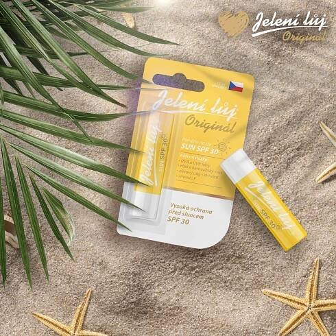 Jelení lůj  SUN SPF 30 4,5 g - Jelení lůj  SUN SPF 30 4,5 g