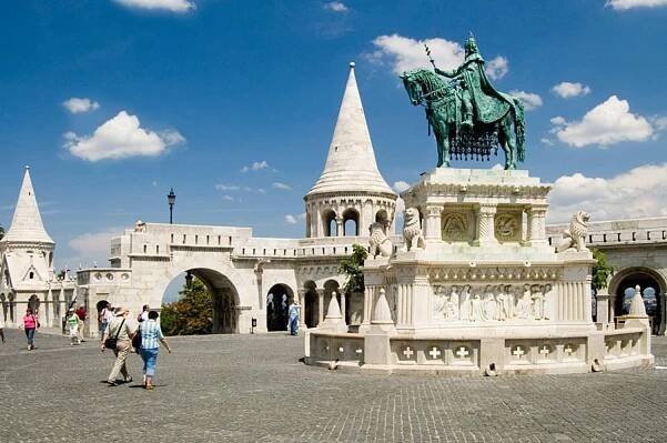 Rysbářská bašta, Budapešť, Maďarsko